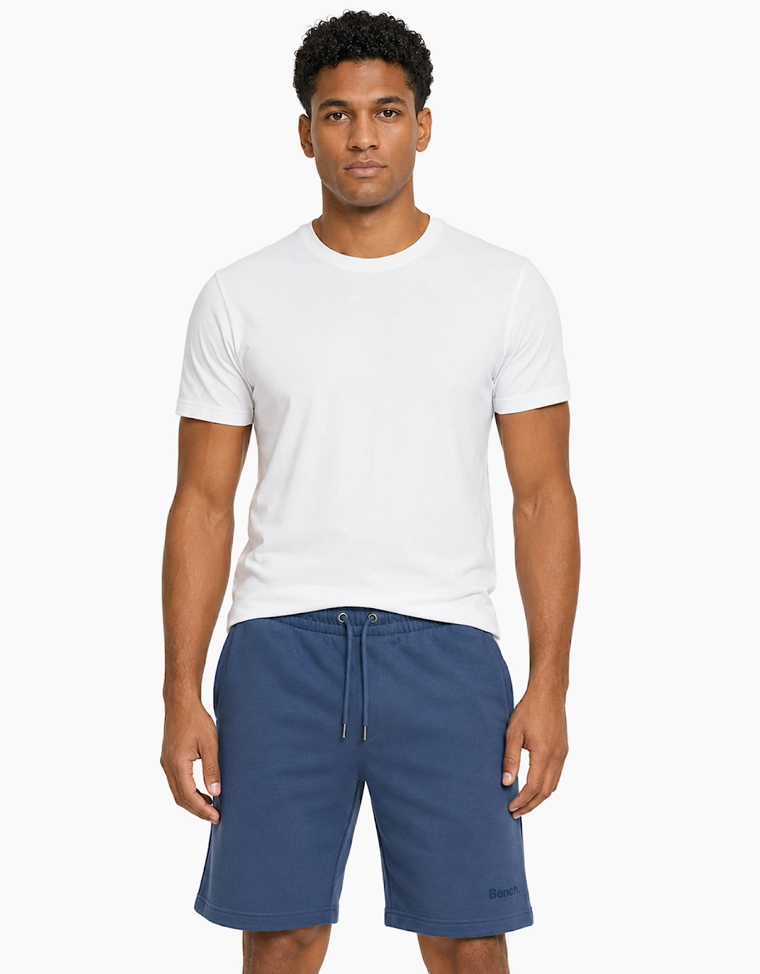 Bench Raloda Mens Fleece Shorts Blue