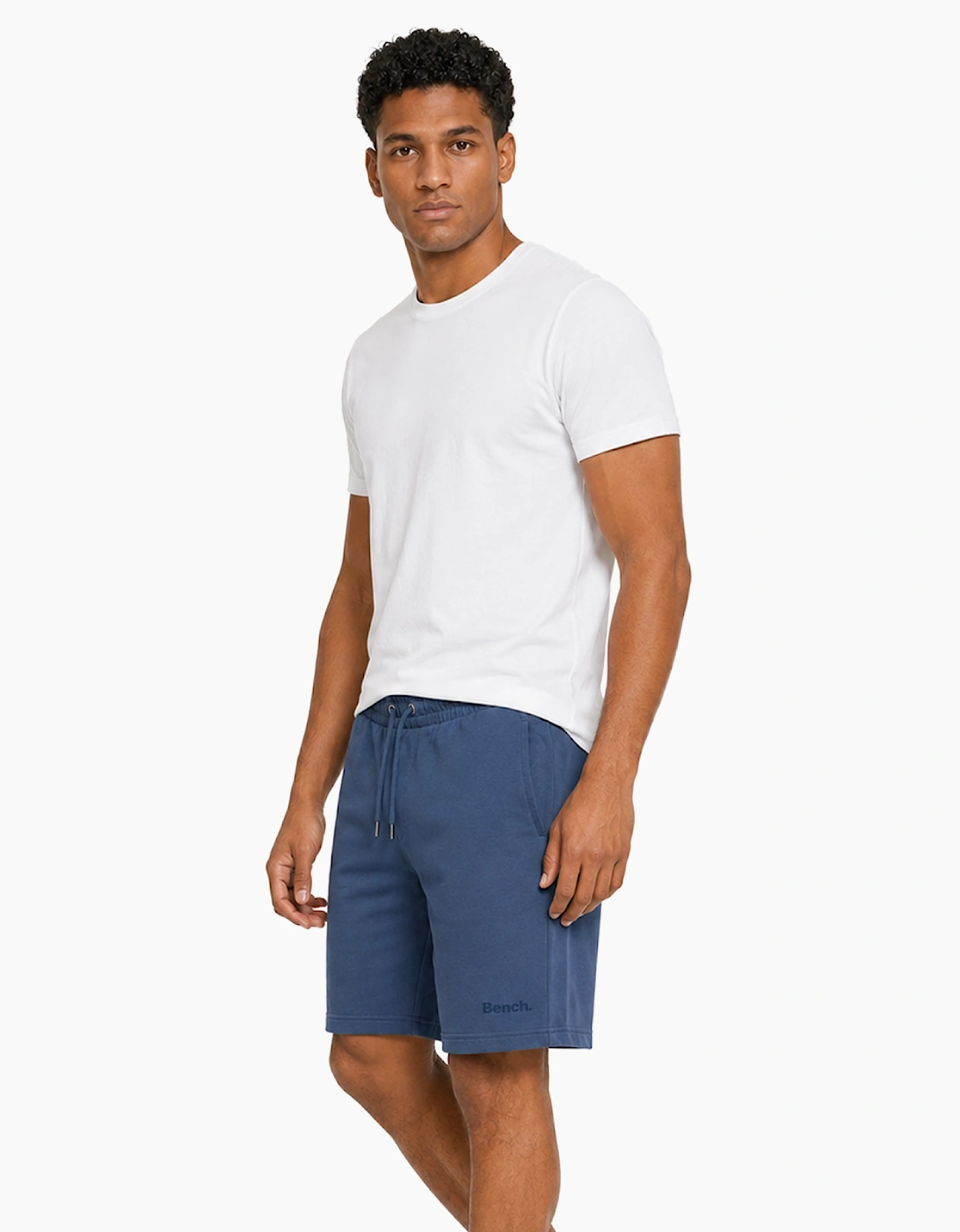 Bench Raloda Mens Fleece Shorts Blue