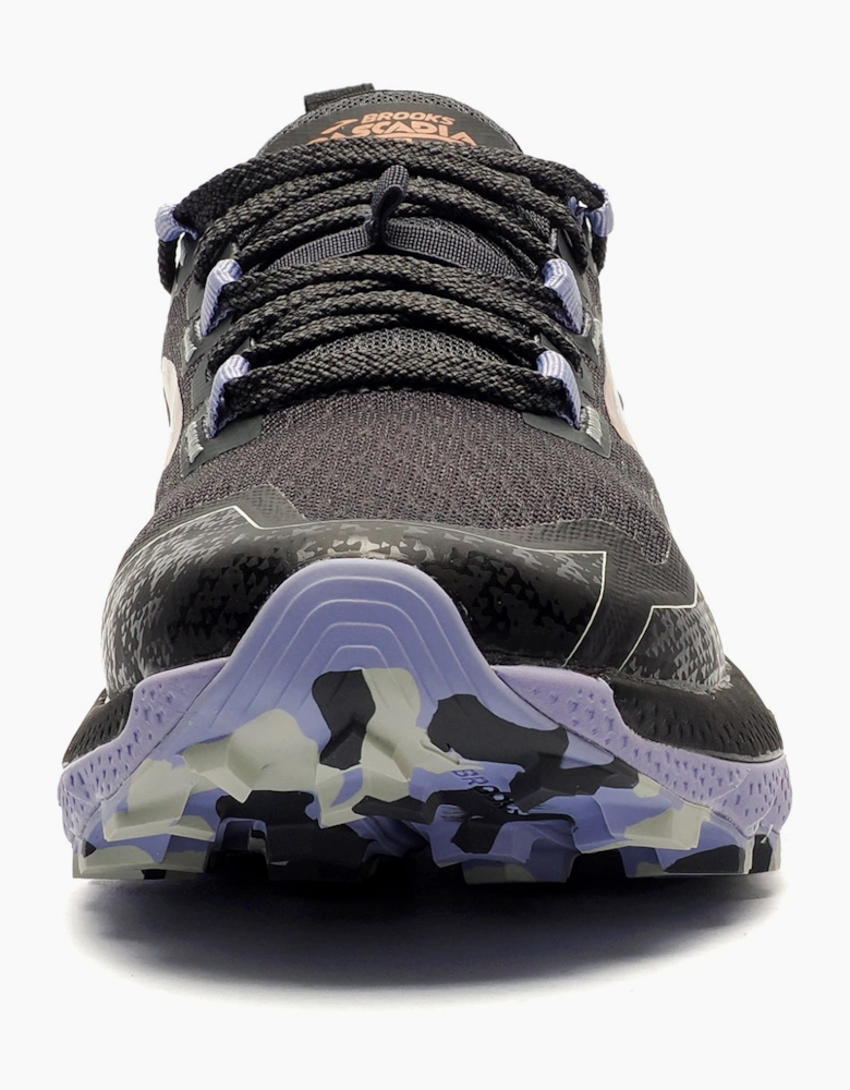 Brooks Cascadia 18 Womens Trail Running Shoes Black / Lavender / Copper