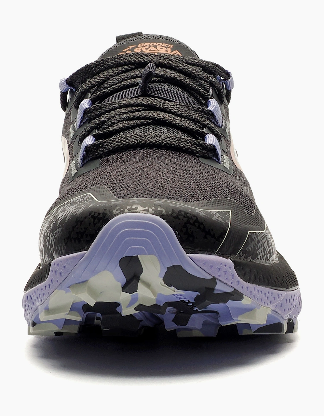 Brooks Cascadia 18 Womens Trail Running Shoes Black / Lavender / Copper