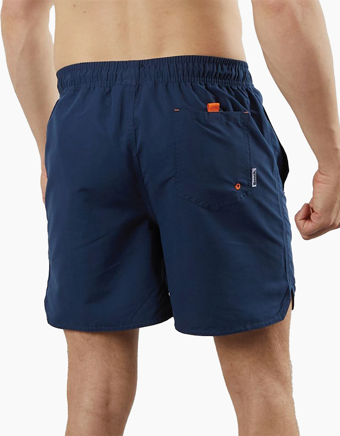 Bench Tahiti Mens Leisure Shorts Navy / Orange