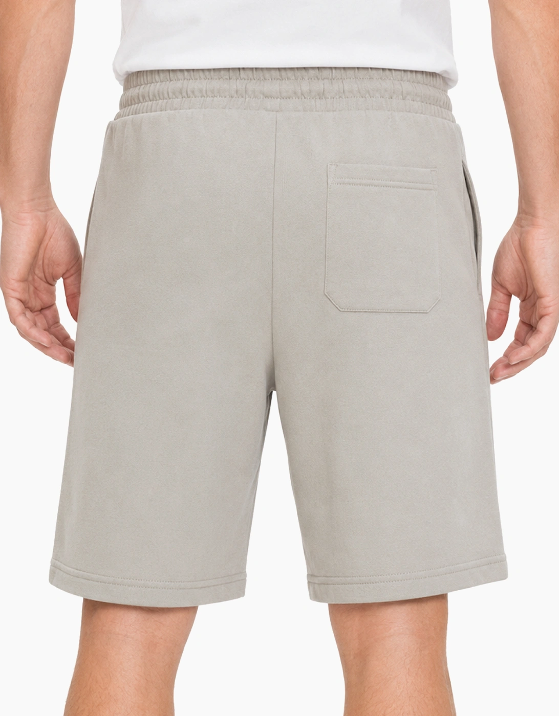 Bench Raloda Mens Fleece Shorts Frost Grey