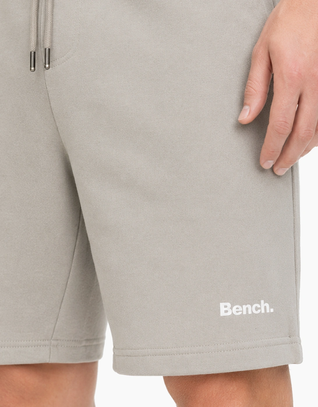 Bench Raloda Mens Fleece Shorts Frost Grey