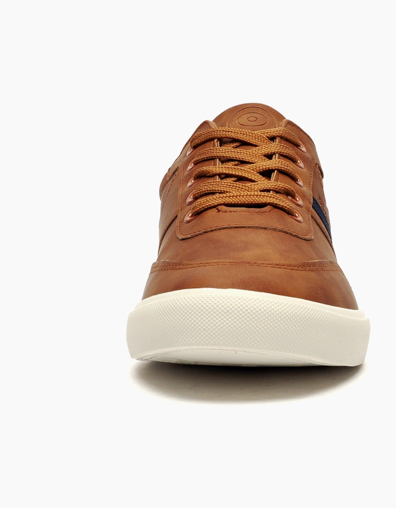 Ben Sherman Original Scooper Stripe Mens Trainers Tan
