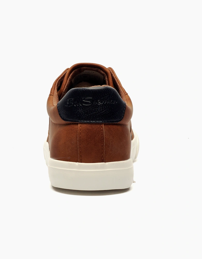 Ben Sherman Original Scooper Stripe Mens Trainers Tan
