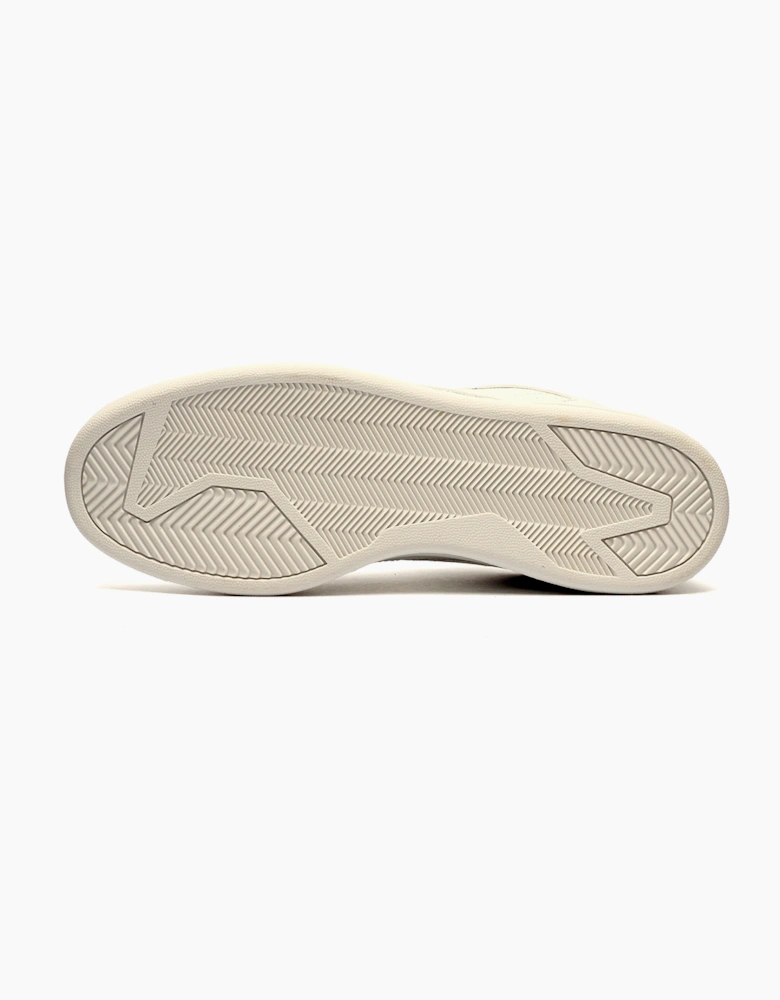 Ben Sherman Original Campus Wide Fit Mens Trainers White / Light Stone
