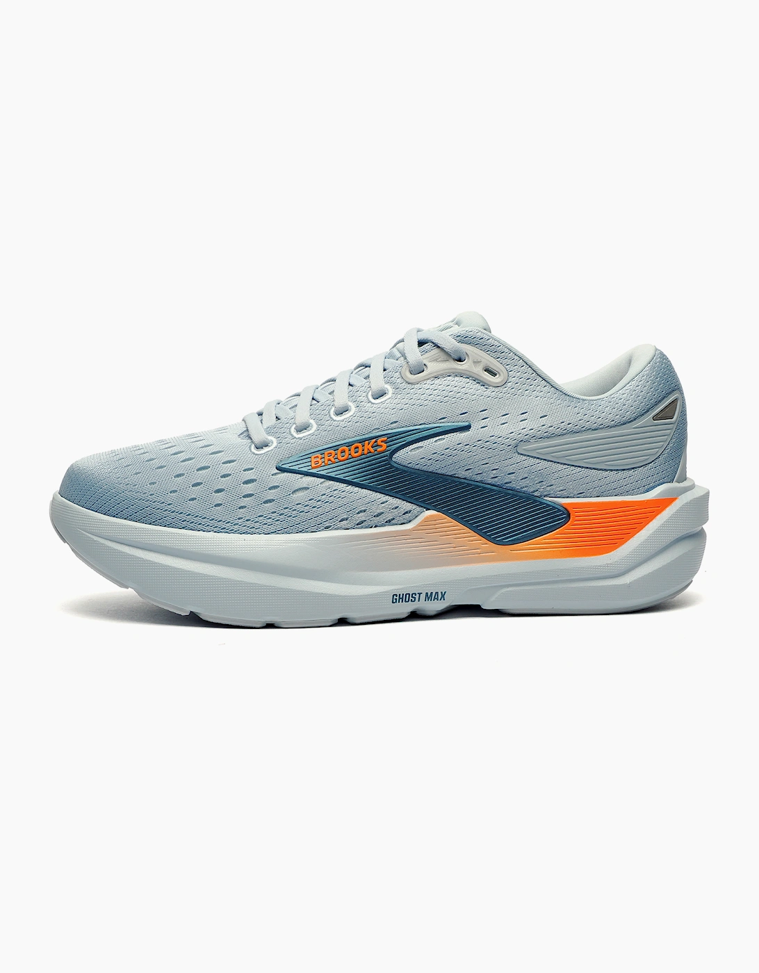 Brooks Ghost Max 3 Mens Running Shoes Skyway / Blue / Orange