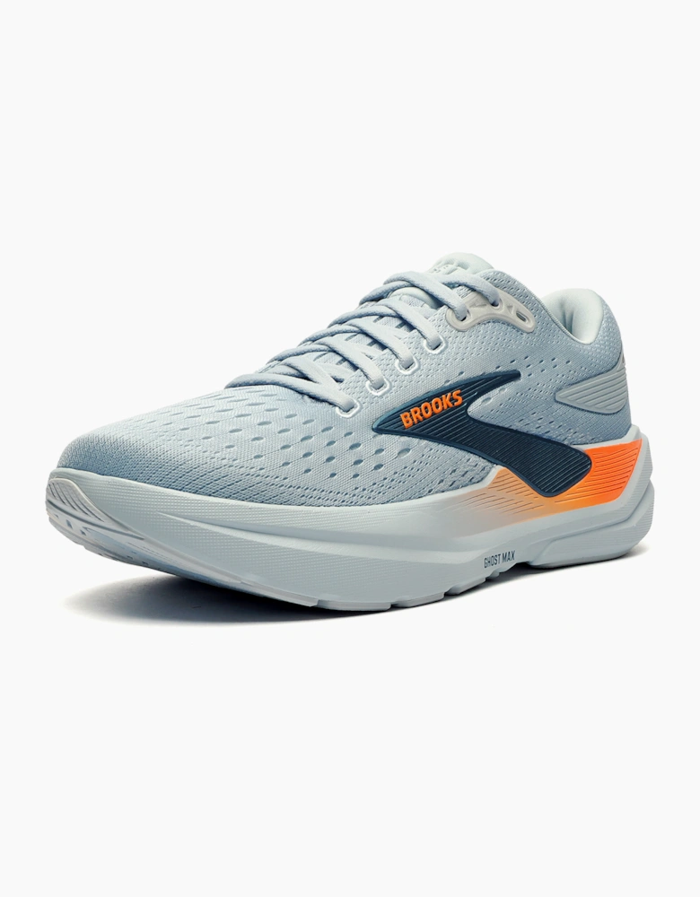 Brooks Ghost Max 3 Mens Running Shoes Skyway / Blue / Orange