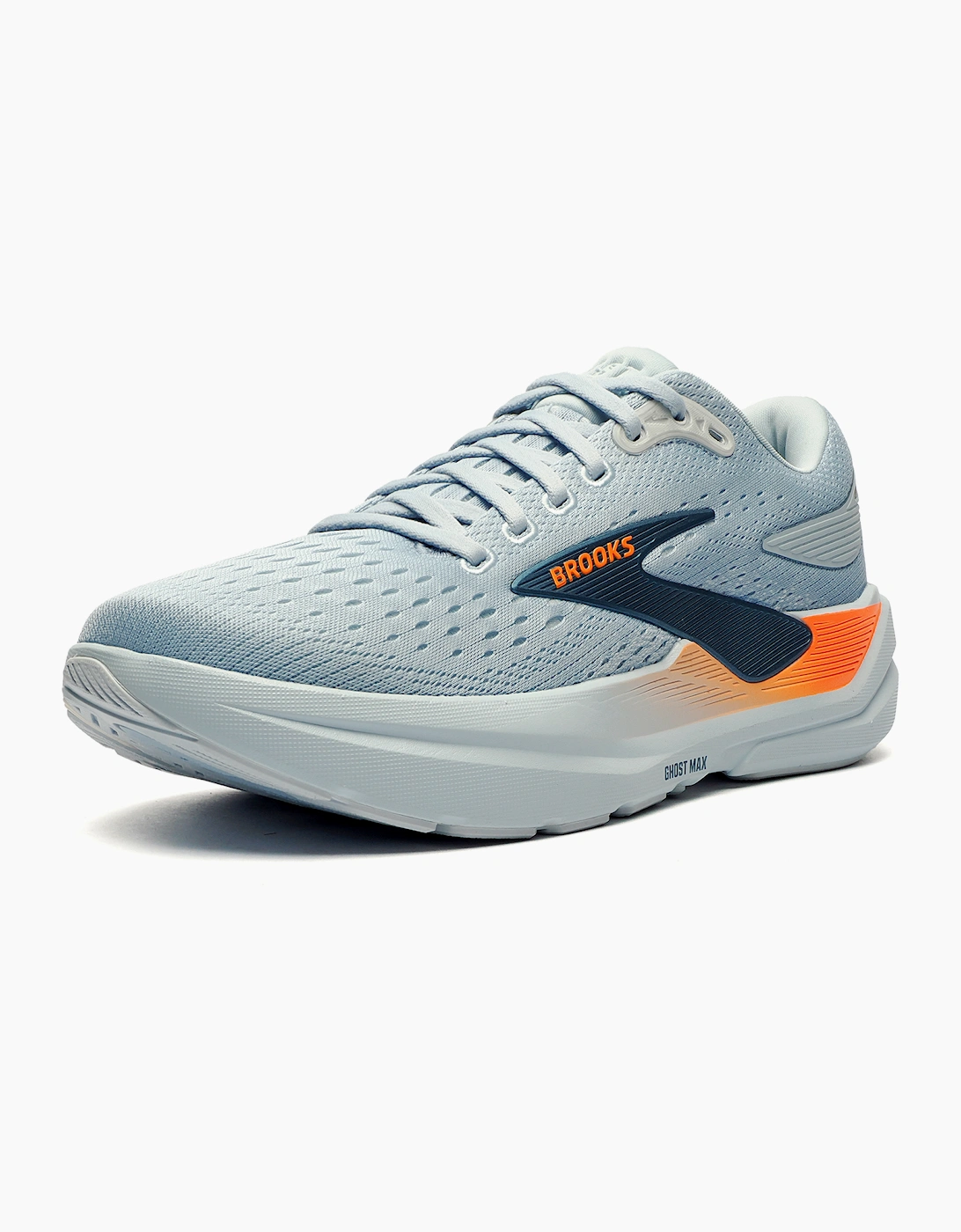 Brooks Ghost Max 3 Mens Running Shoes Skyway / Blue / Orange