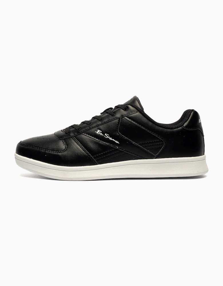 Ben Sherman Original Campus Mens Trainers Black / White
