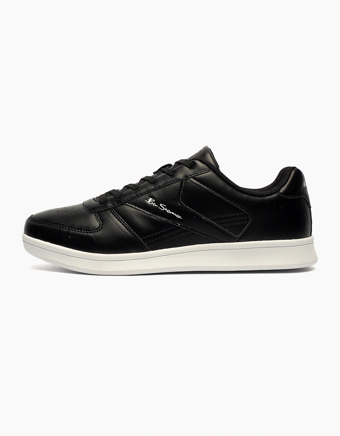 Ben Sherman Men's Ben Sherman Original Campus Mens Trainers Black / White - Black/Multi