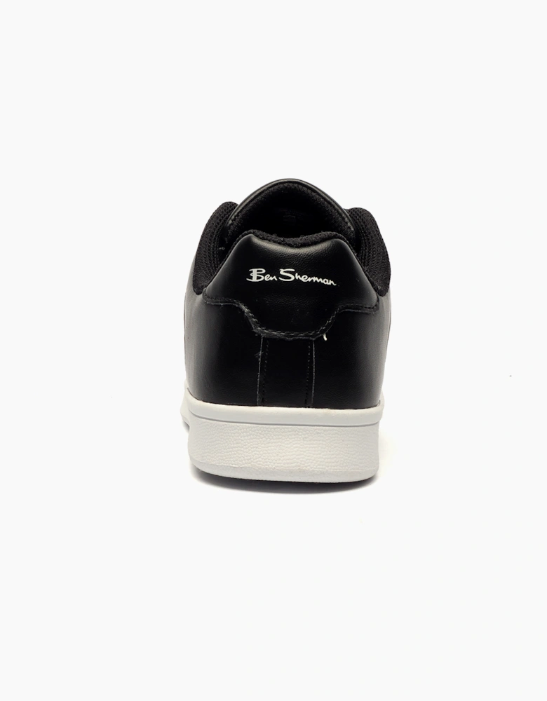 Ben Sherman Original Campus Mens Trainers Black / White
