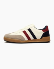 White / Navy / Red