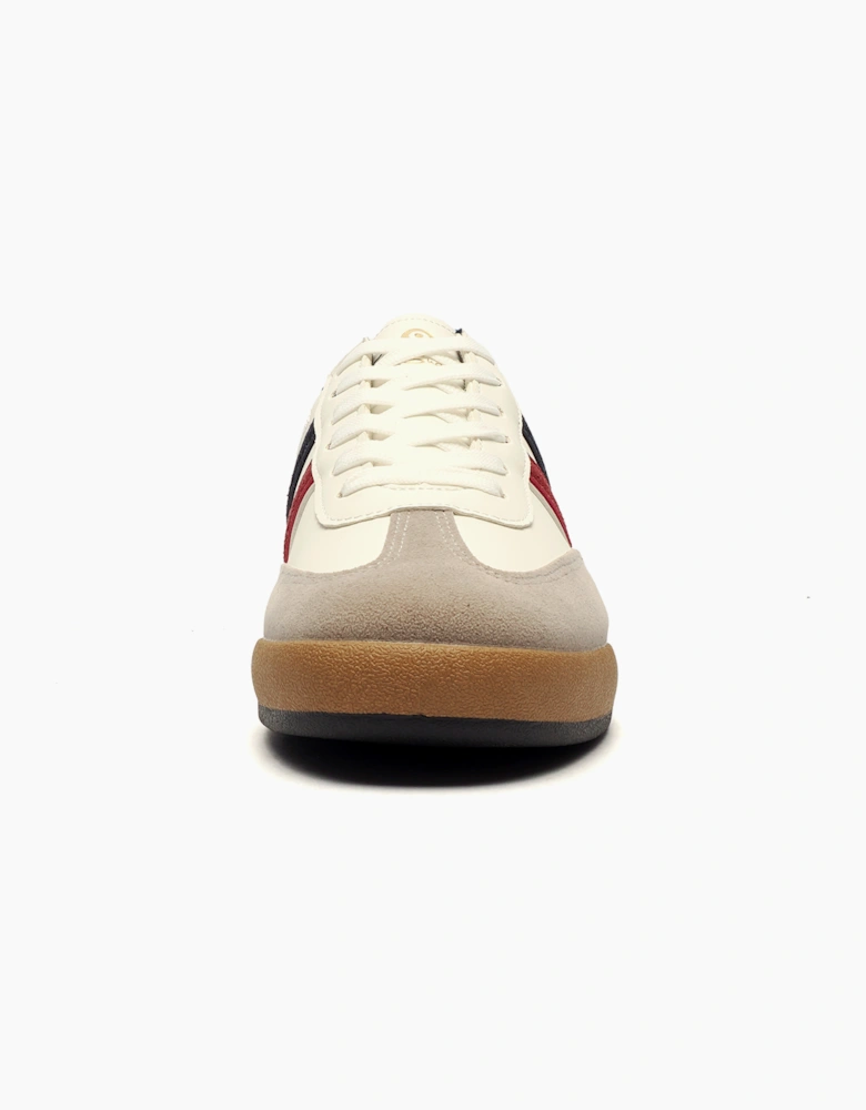 Ben Sherman Original Sokka Mens Trainers White / Navy / Red