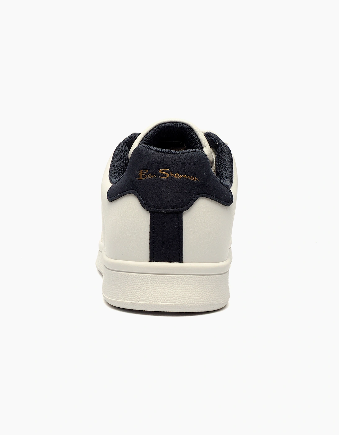 Ben Sherman Original Kenny Wide Fit Mens Trainers White / Navy