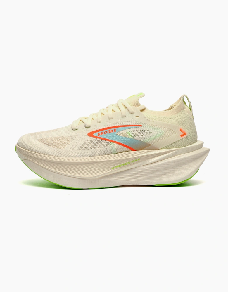 Brooks Hyperion Max 3 Mens Running Shoes Off White / Coconut / Blue / Orange