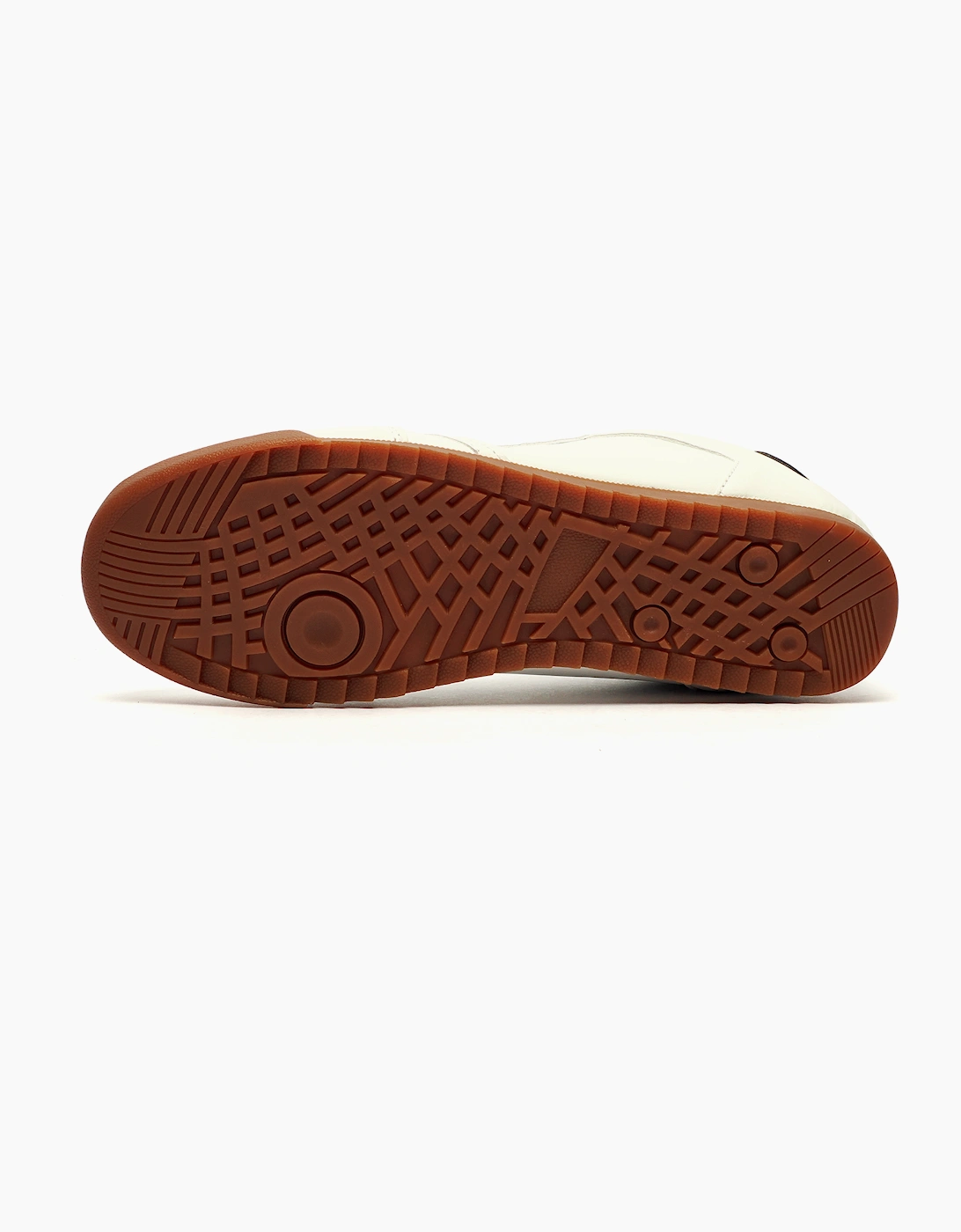 Ben Sherman Original Target Memory Foam Mens Trainers White