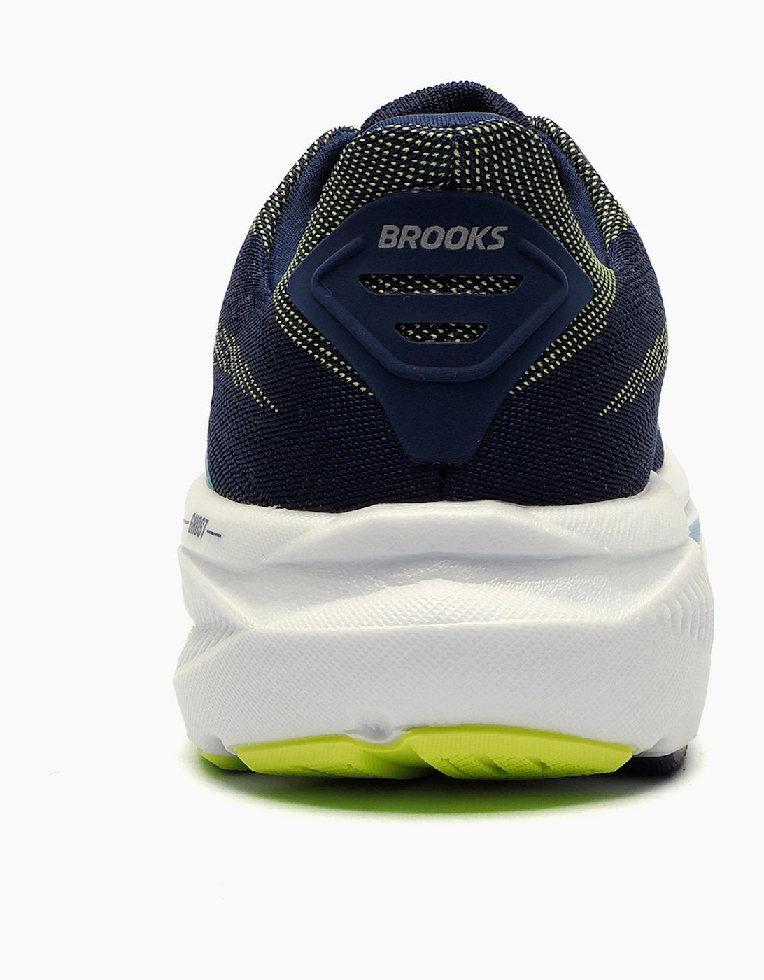Brooks Ghost 17 Mens Running Shoes Peacoat / Lime / Blue