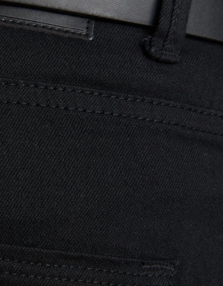 Crosshatch Cadman Mens (Straight Fit) Black Wash