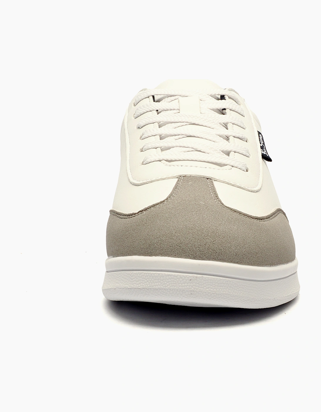 Ben Sherman Original Kenny Wide Fit Mens Trainers White / Navy / Grey