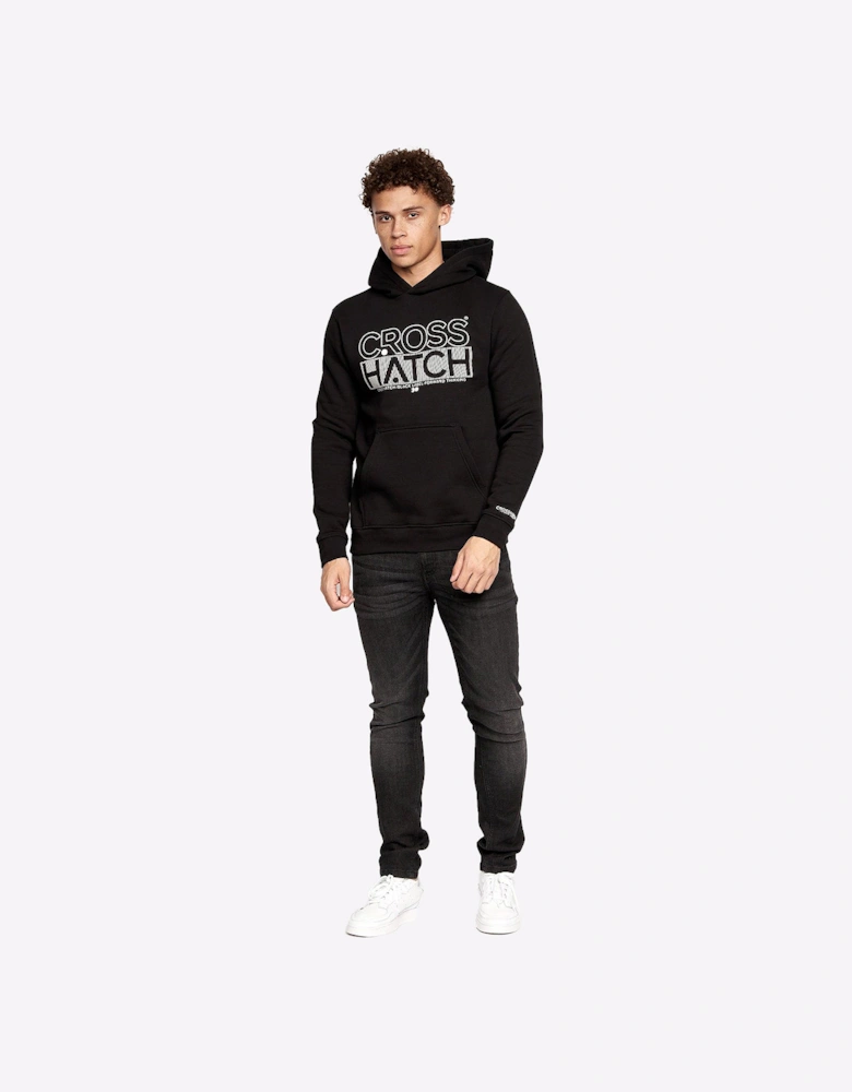 Crosshatch Englow Hoodle 2-Pack Mens Black/White