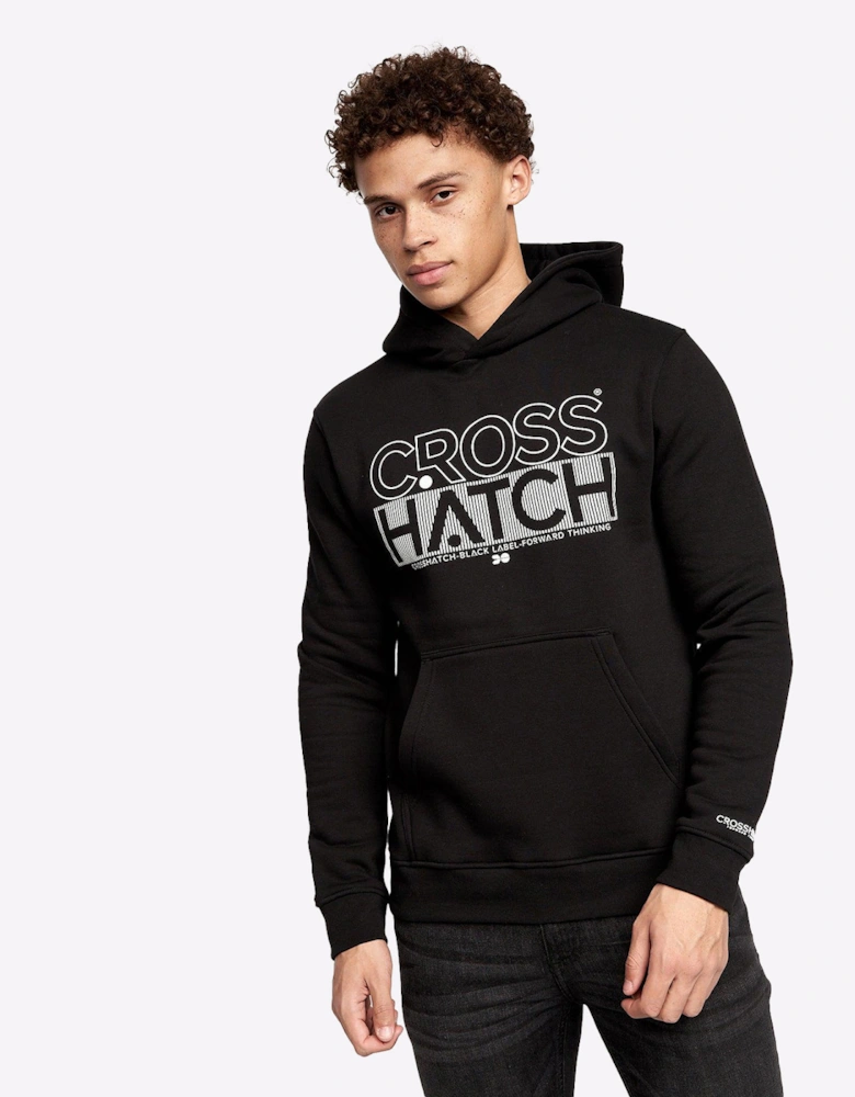 Crosshatch Englow Hoodle 2-Pack Mens Black/White