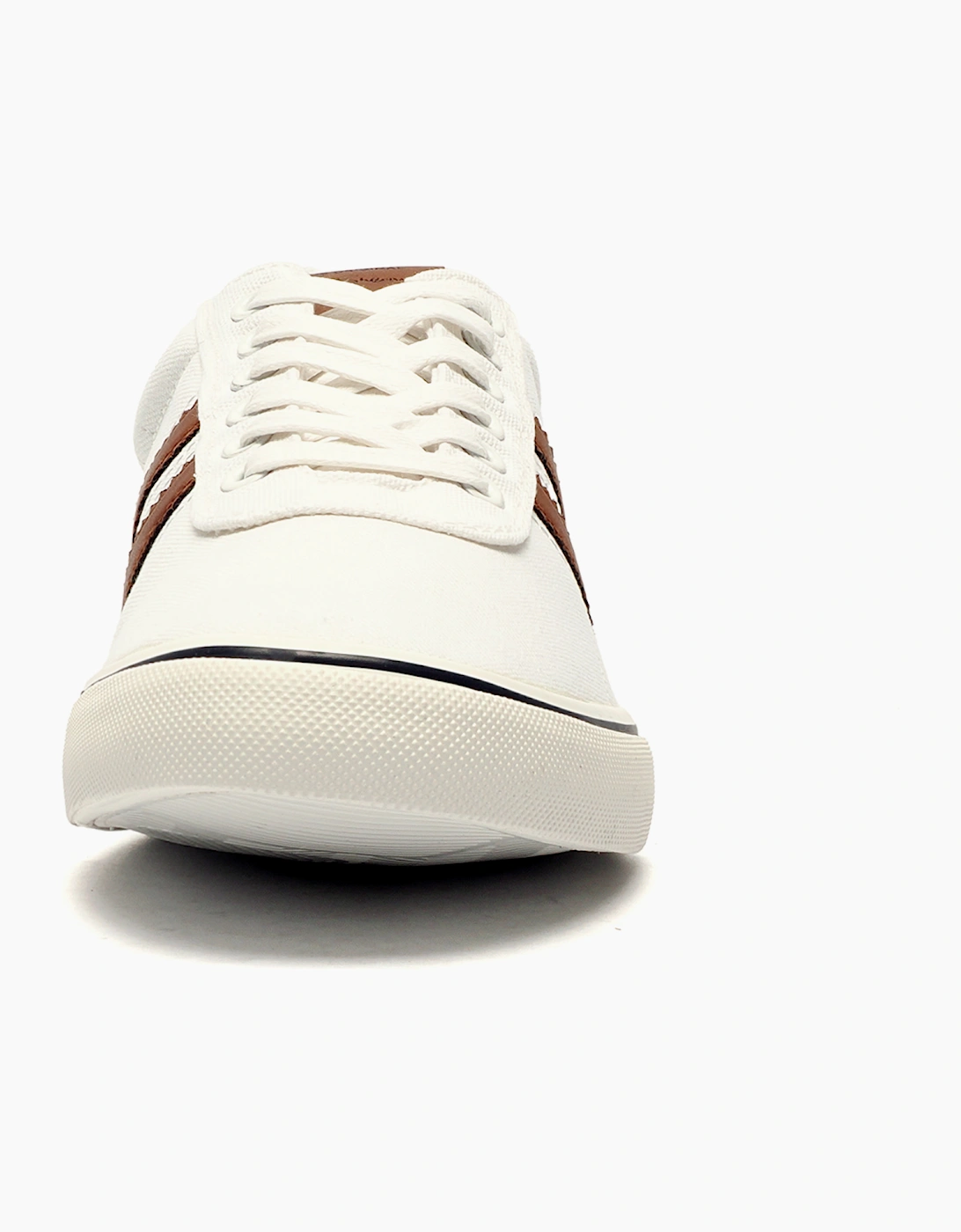 Ben Sherman Original Dexxy Trainers Mens White / Tan / Navy