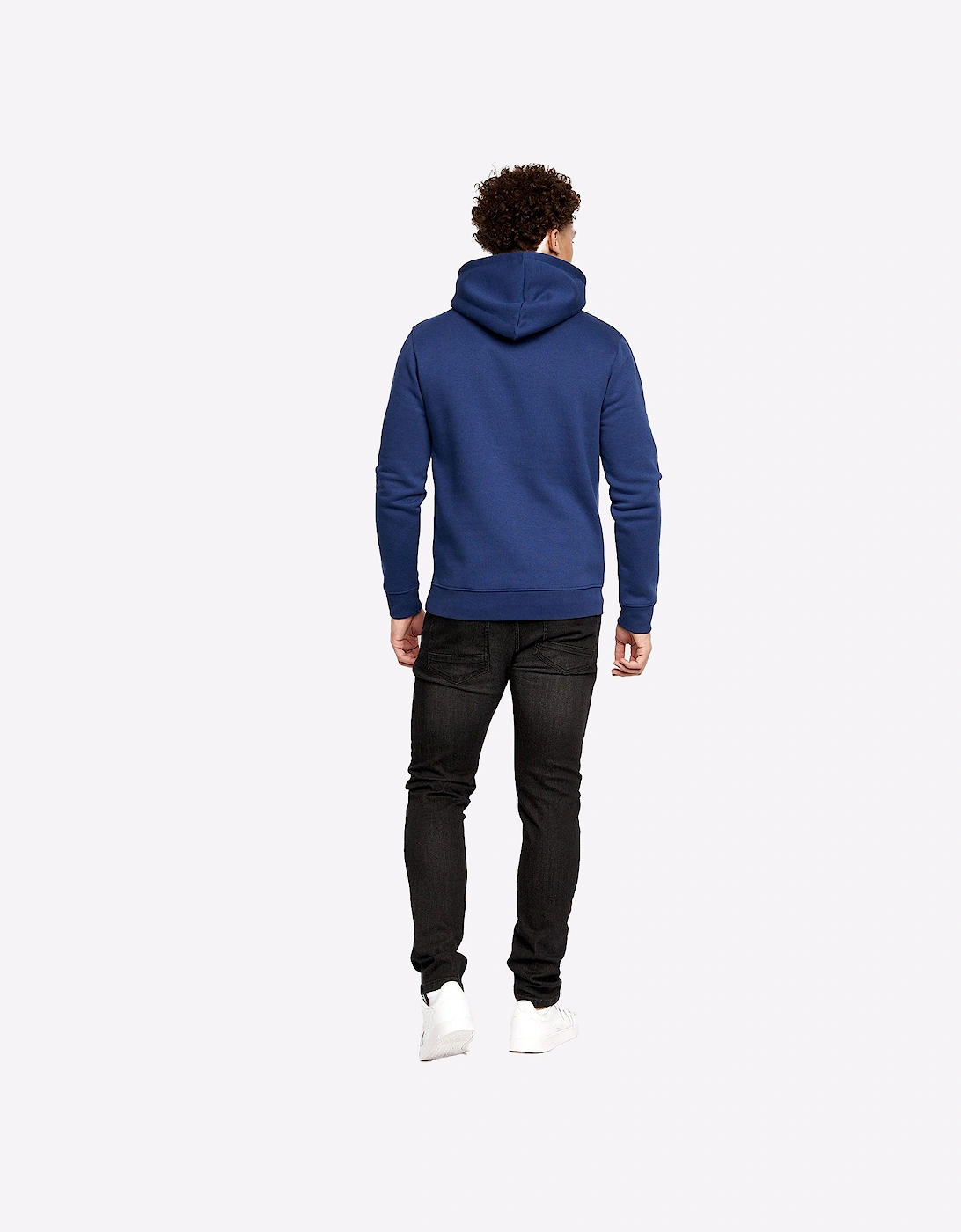 Crosshatch Larmen Hoodie Mens (2 Pack) Navy/Blue
