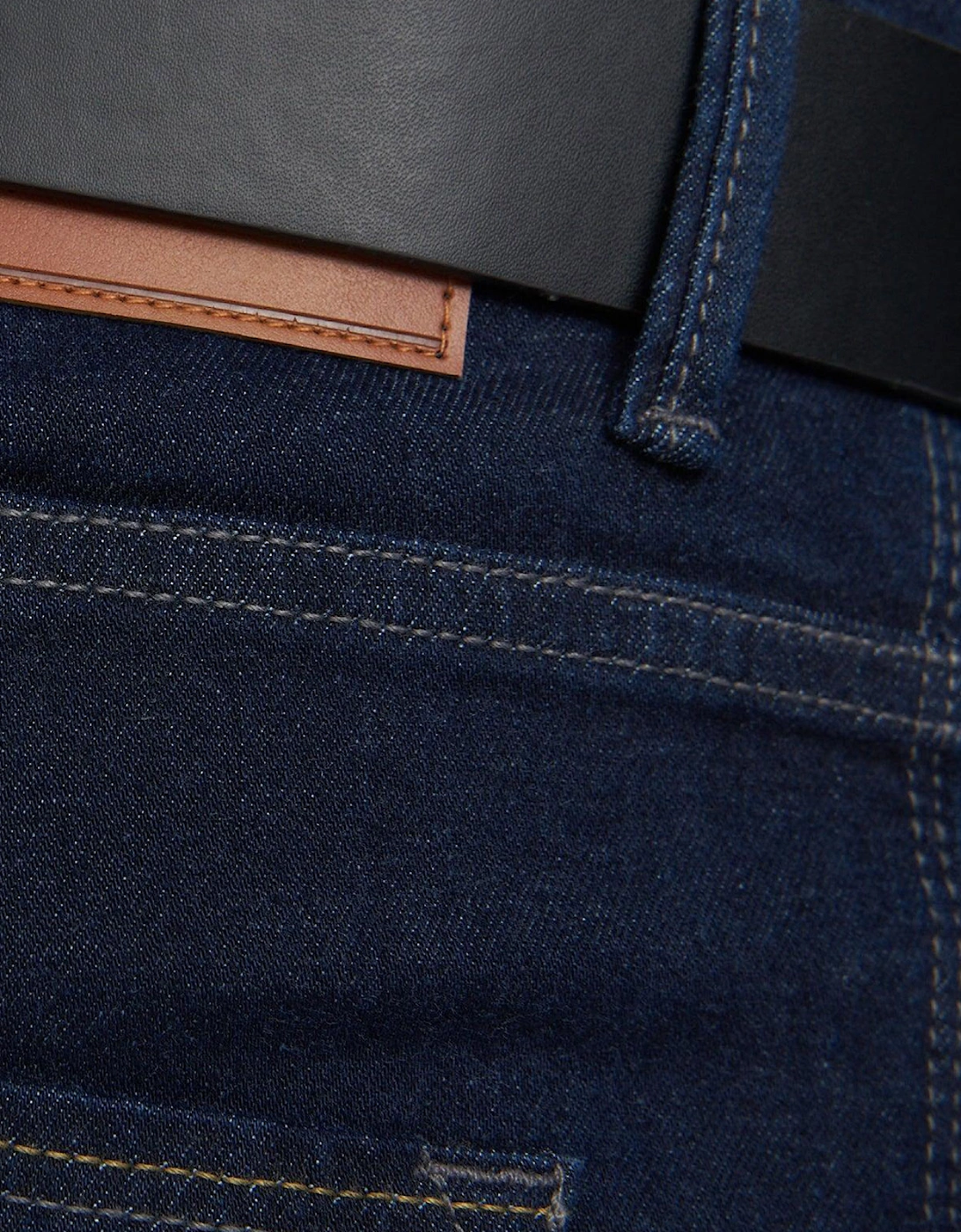 Crosshatch Cadman Mens (Straight Fit) Raw Wash