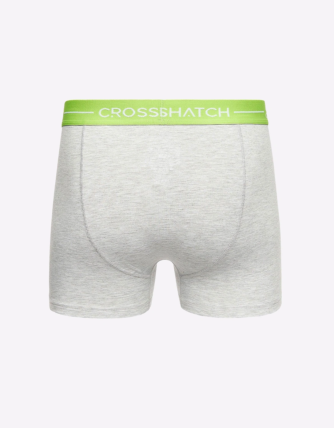 Crosshatch Astral Bright Boxers Mens (12 Pack) Grey Marl