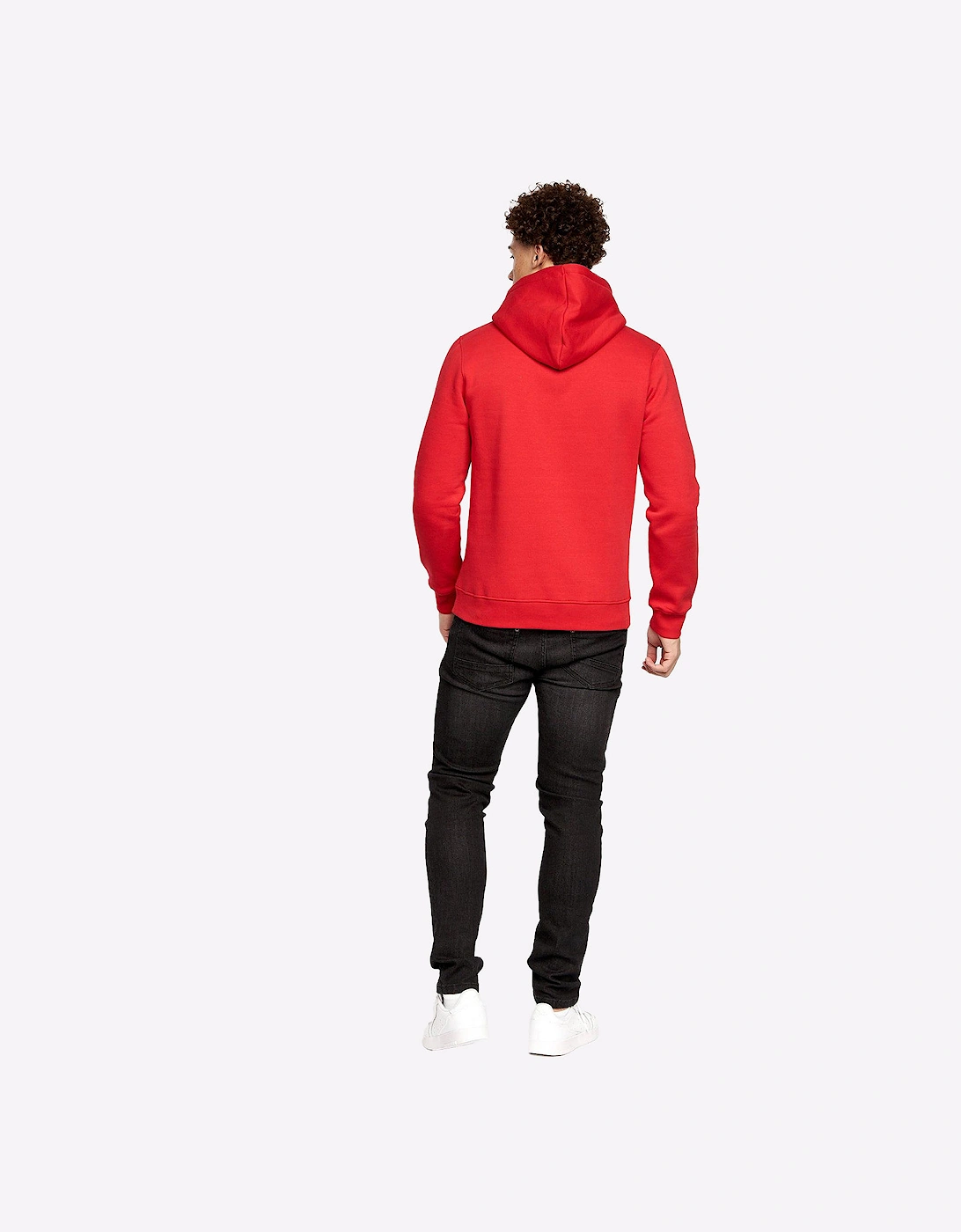 Crosshatch Karver 2-Pack Hoodies Mens Red/Black