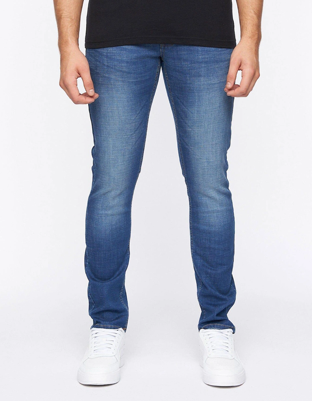 Duck And Cover Doves Jeans Mens (Slim Fit) Blue