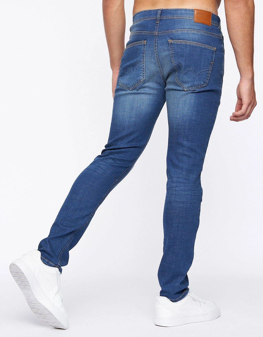 Duck And Cover Doves Jeans Mens (Slim Fit) Blue