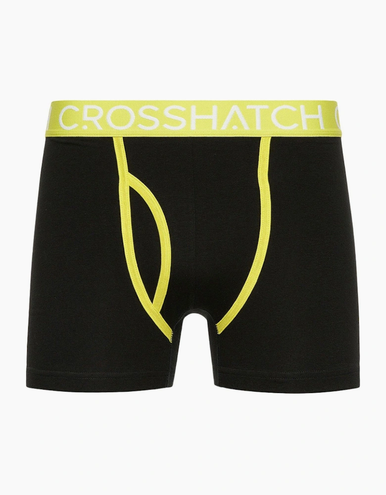 Crosshatch Crystaline 3-Pack Boxers Mens Lime