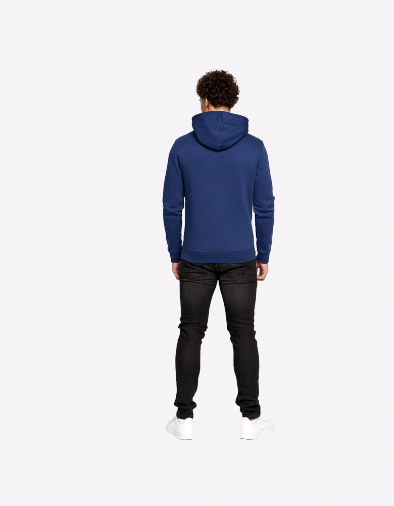 Crosshatch Hensal 2-Pack Hoodies Mens Navy/White