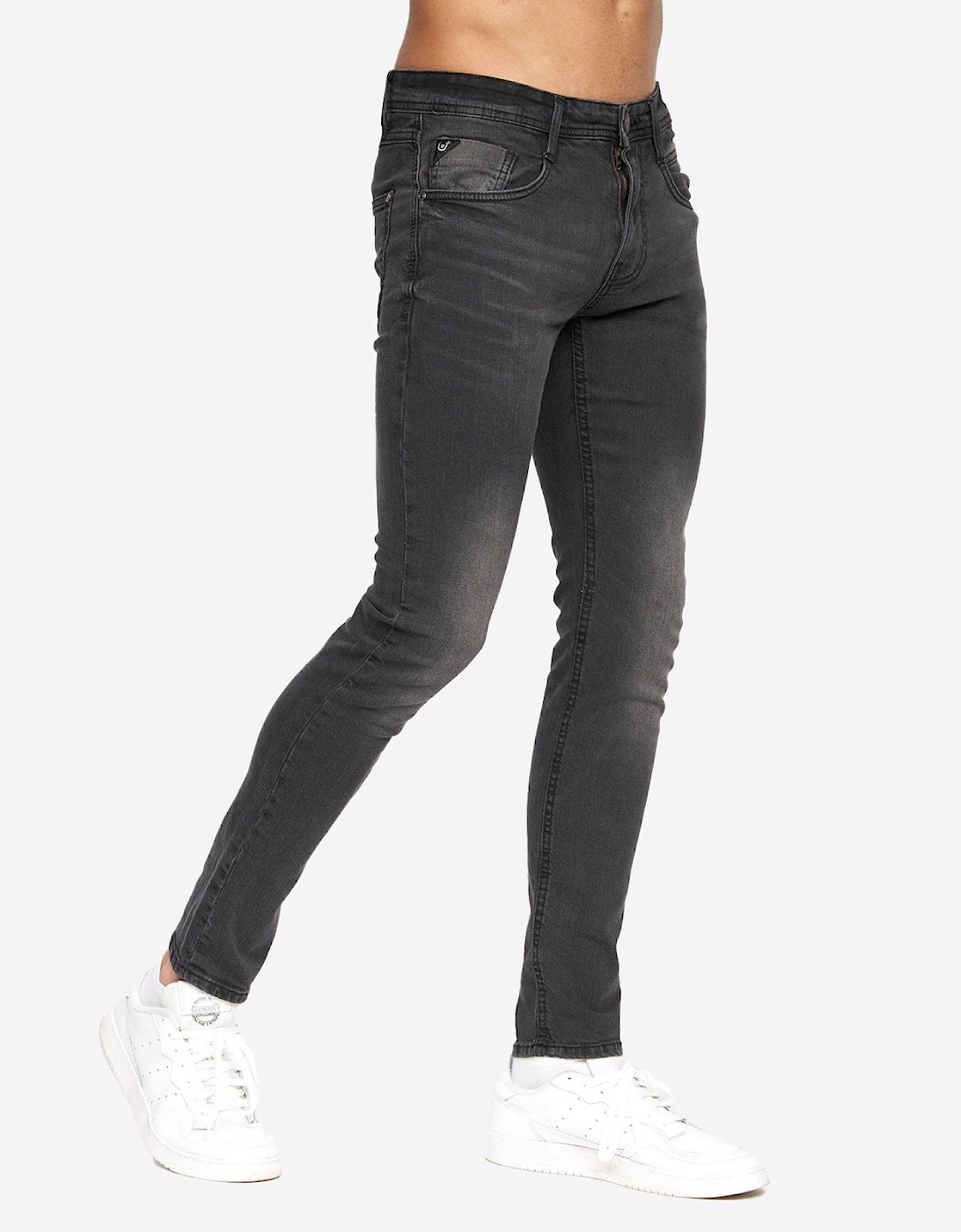 Duck And Cover Duck and Cover Maylead Jeans Mens (Slim Fit) Black