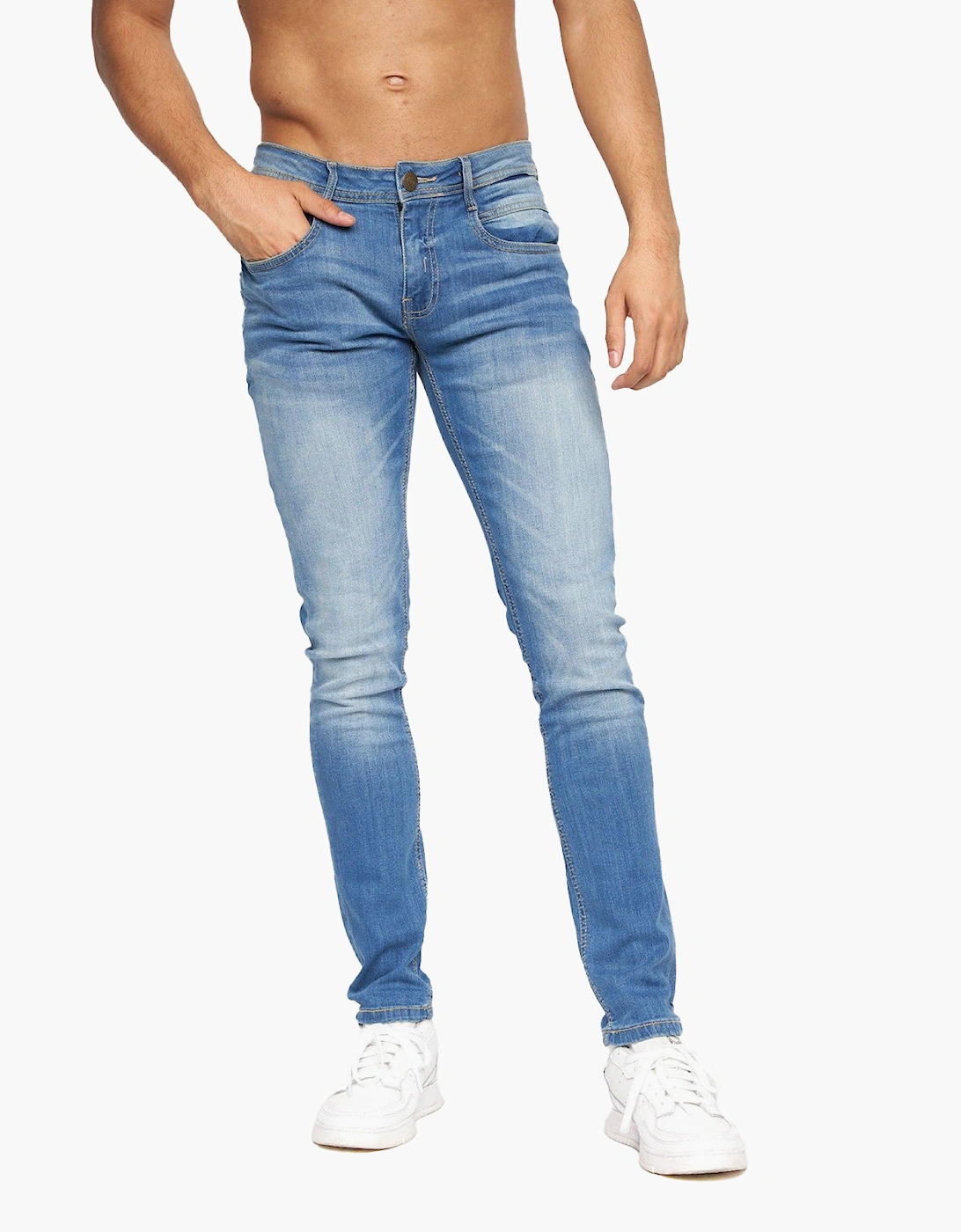 Duck And Cover Duck and Cover Maylead Jeans Mens (Slim Fit) Blue