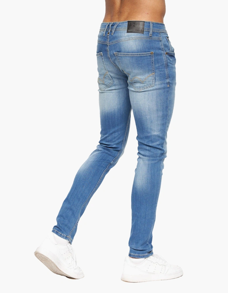 Duck And Cover Duck and Cover Maylead Jeans Mens (Slim Fit) Blue