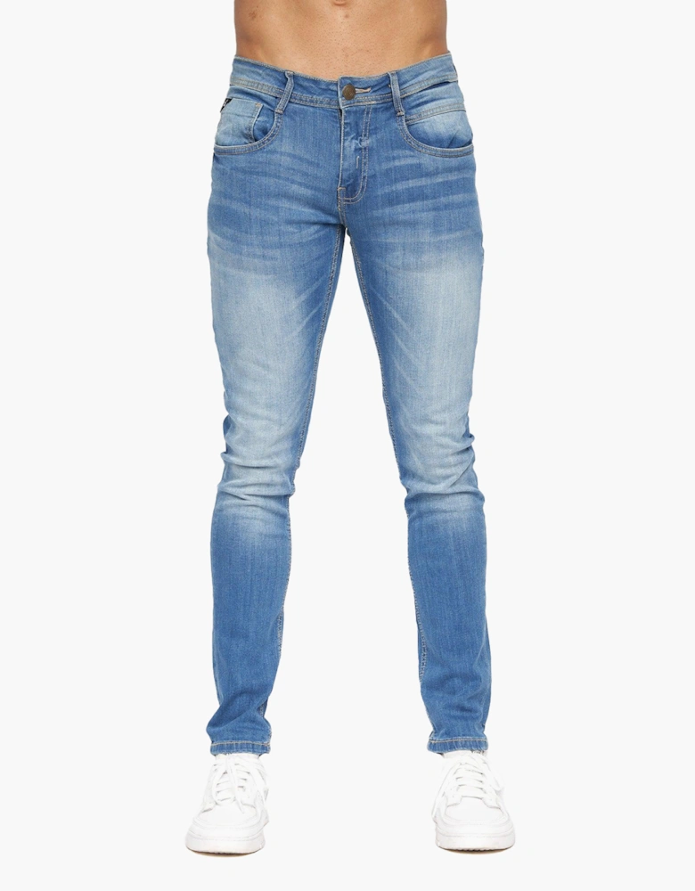 Duck And Cover Duck and Cover Maylead Jeans Mens (Slim Fit) Blue