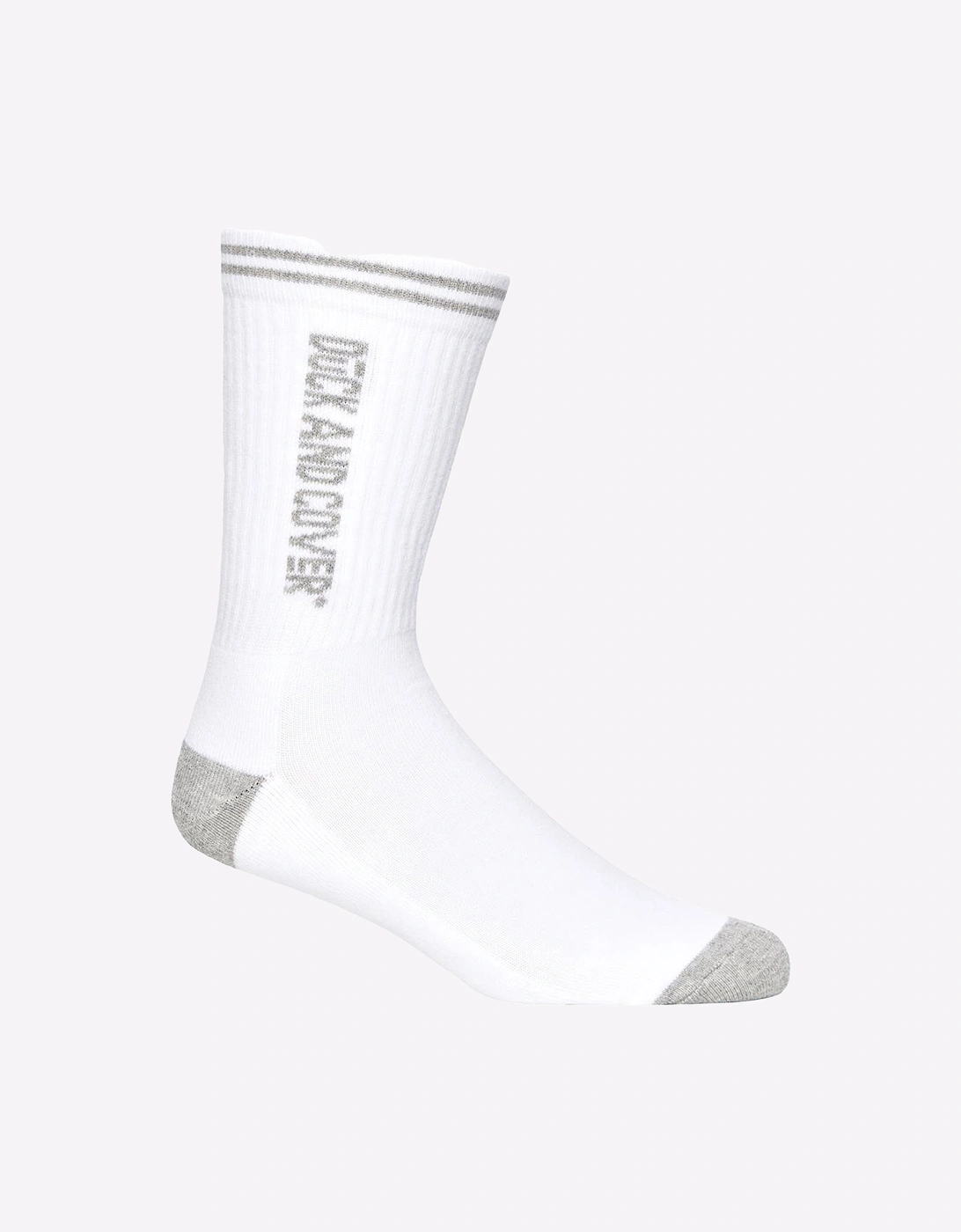Duck And Cover Duck and Cover Juble Sports Socks 5pk Mens Assorted / Black / White