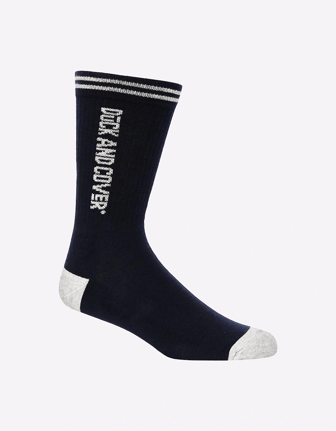 Duck And Cover Duck and Cover Juble Sports Socks 5pk Mens Assorted / Black / White