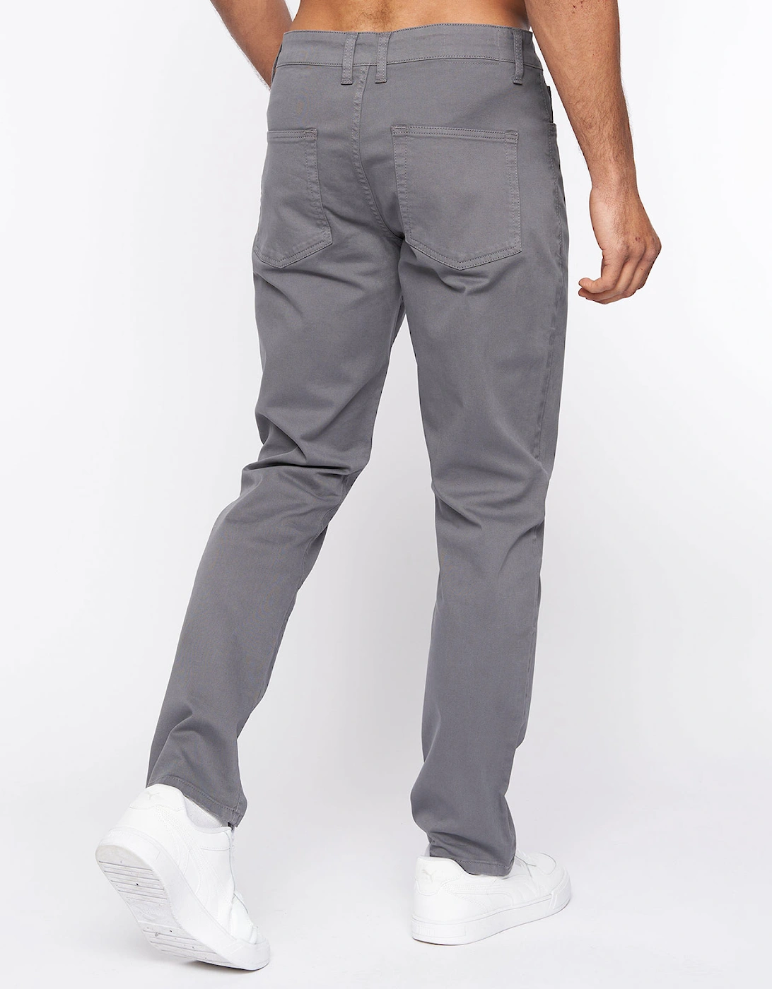 Duck And Cover Duck and Cover Franztown Chinos Mens (Slim Fit) Grey