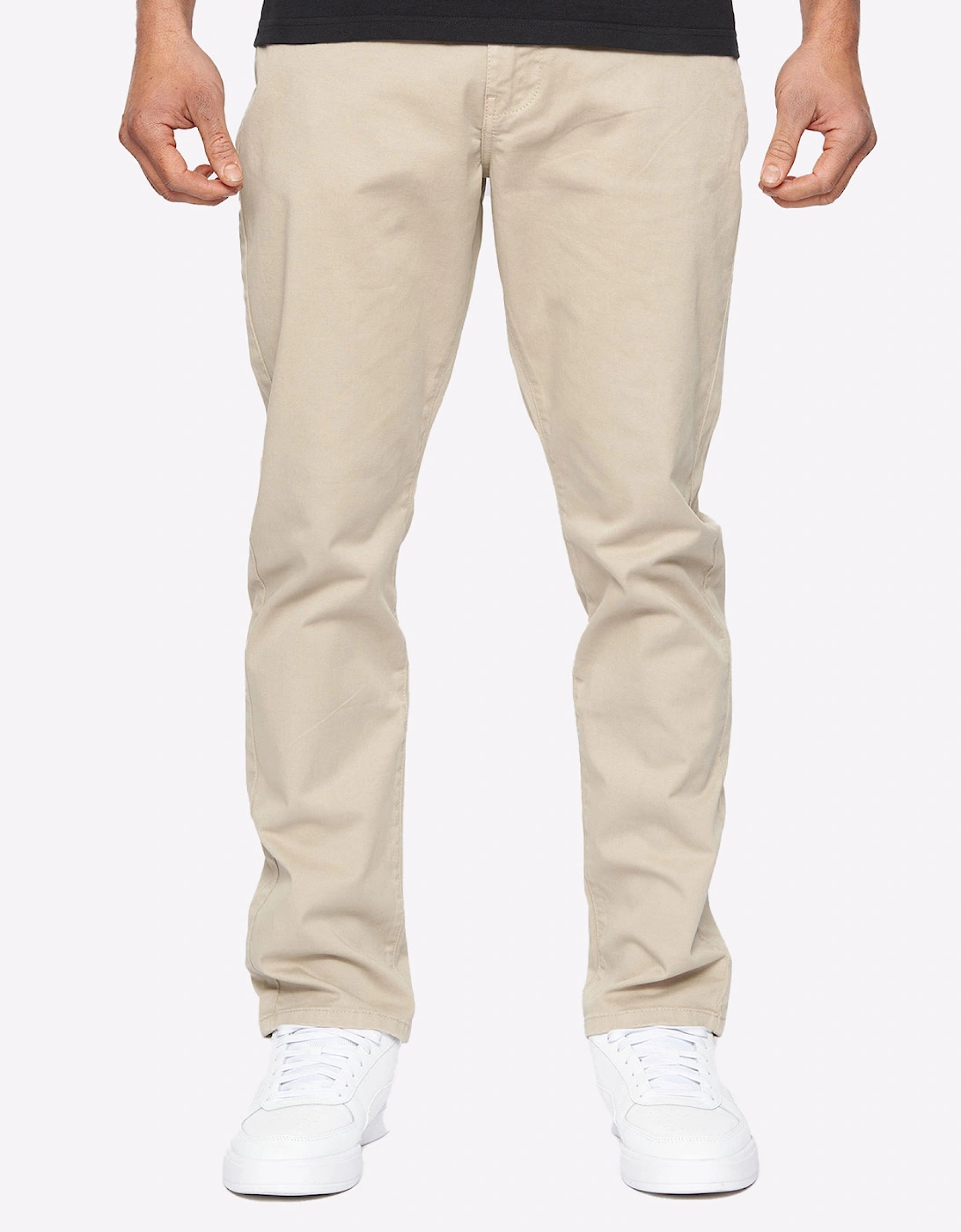 Duck And Cover Duck and Cover Franztown Chinos Mens Stone / Beige