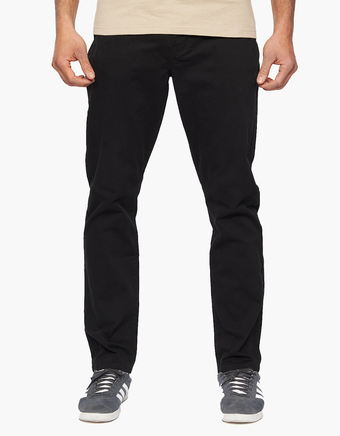 Duck & Cover Men's Duck And Cover Duck and Cover Franztown Chinos Mens (Slim Ft) Black