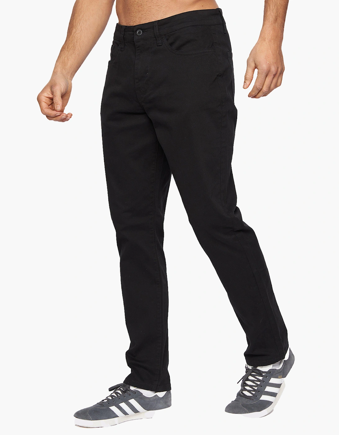 Duck And Cover Duck and Cover Franztown Chinos Mens (Slim Ft) Black