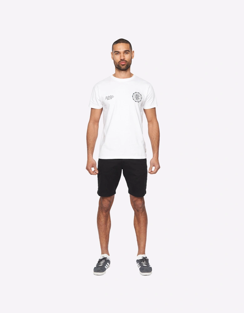 Duck And Cover Moreshore Chino Shorts Mens Black