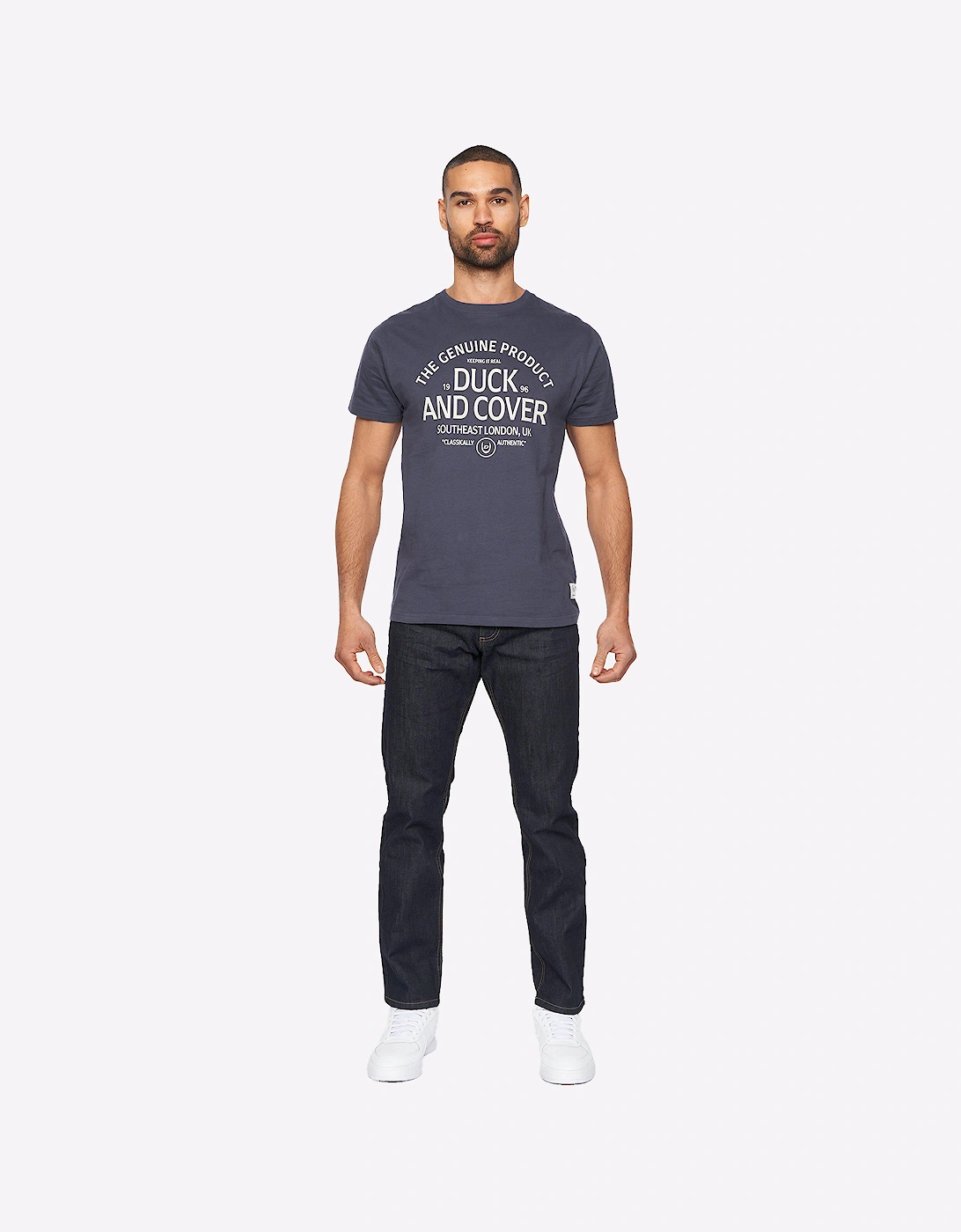 Duck And Cover Duck and Cover Hydras Jeans Mens Raw Wash / Black