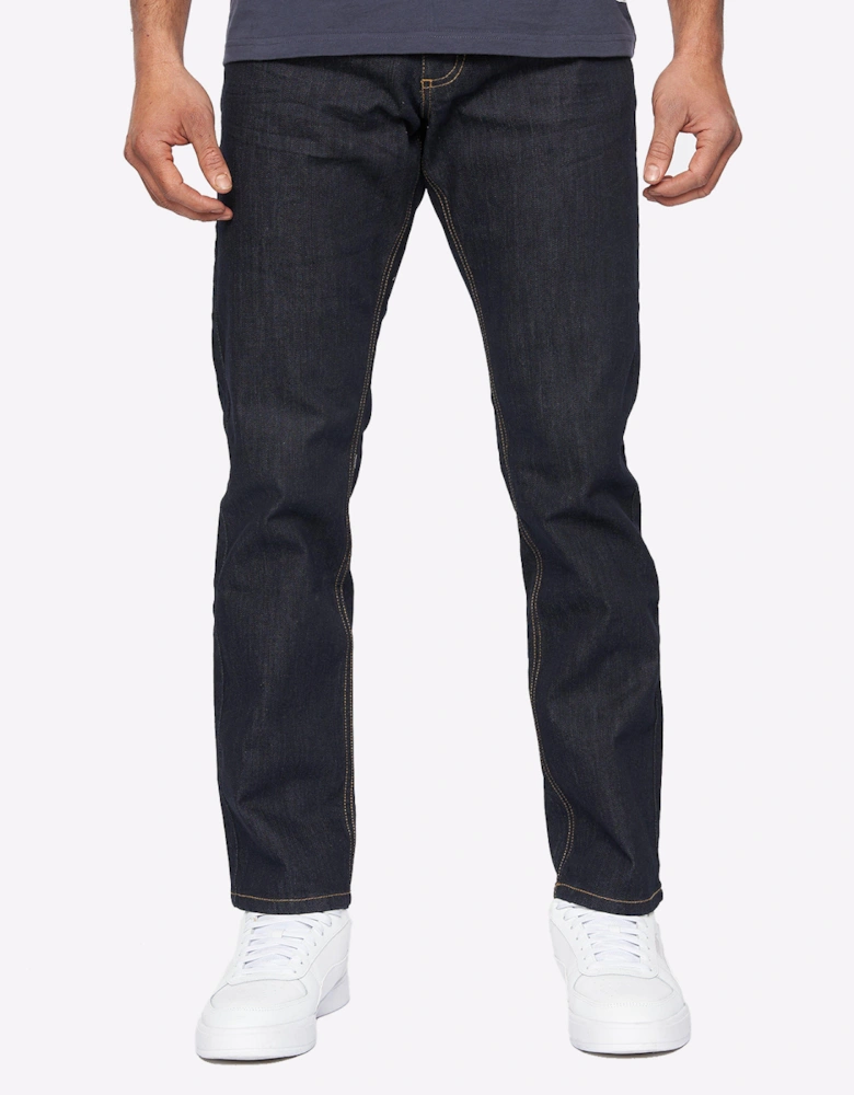 Duck And Cover Duck and Cover Hydras Jeans Mens Raw Wash / Black