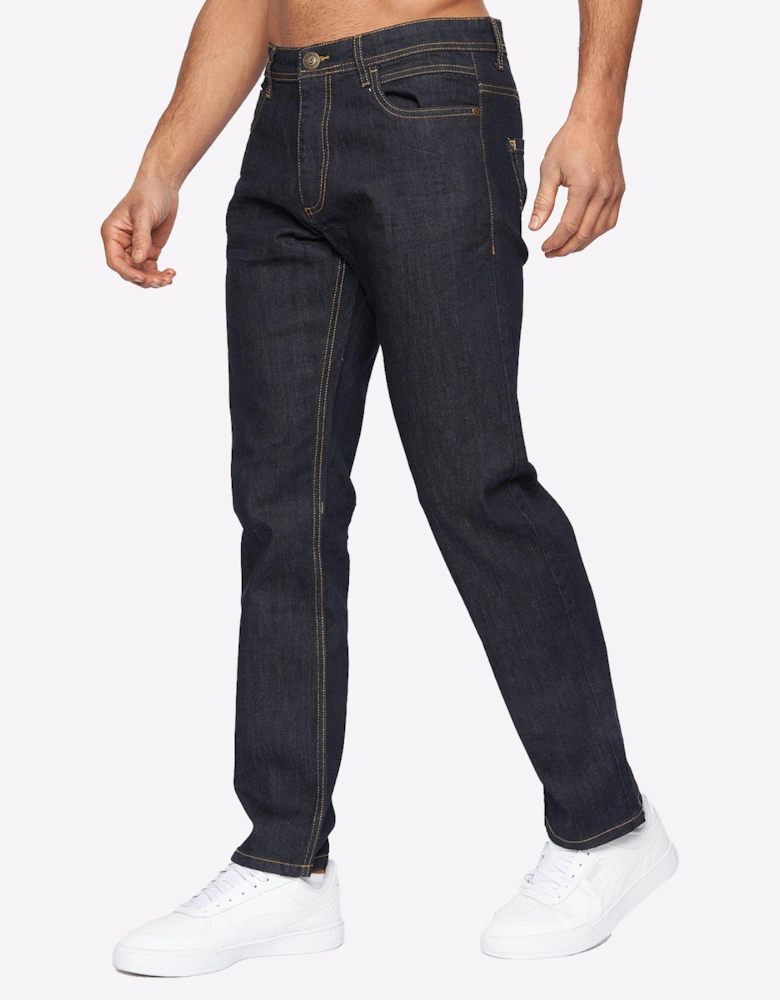 Duck And Cover Duck and Cover Hydras Jeans Mens Raw Wash / Black