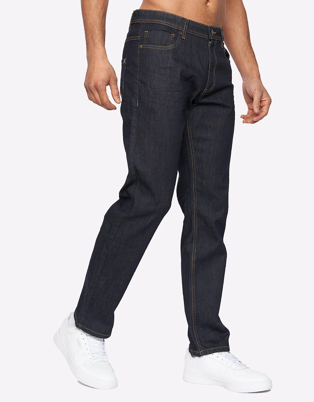 Duck And Cover Duck and Cover Hydras Jeans Mens Raw Wash / Black